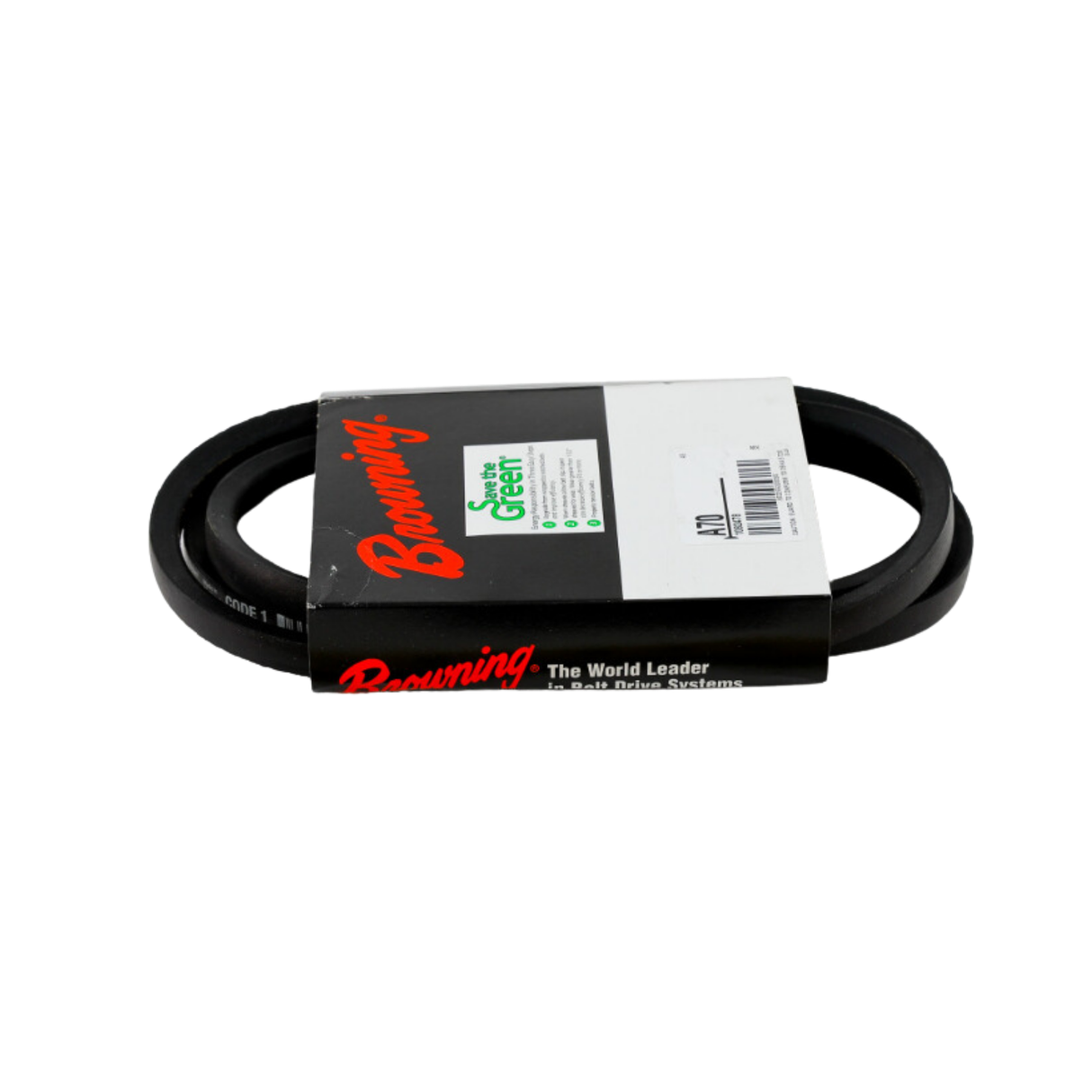 Browning A70 72.2" Outside Diameter, Neoprene, ARPM IP-20, Oil & Chemical per ARPM IP-3-2, Static Dissipating per ARPM IP-3-3, A, Super Grip Belt