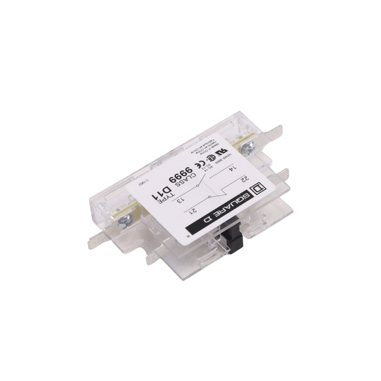 Schneider Electric (Square D) 9999D11 1N/O 1N/C, Auxiliary Contact