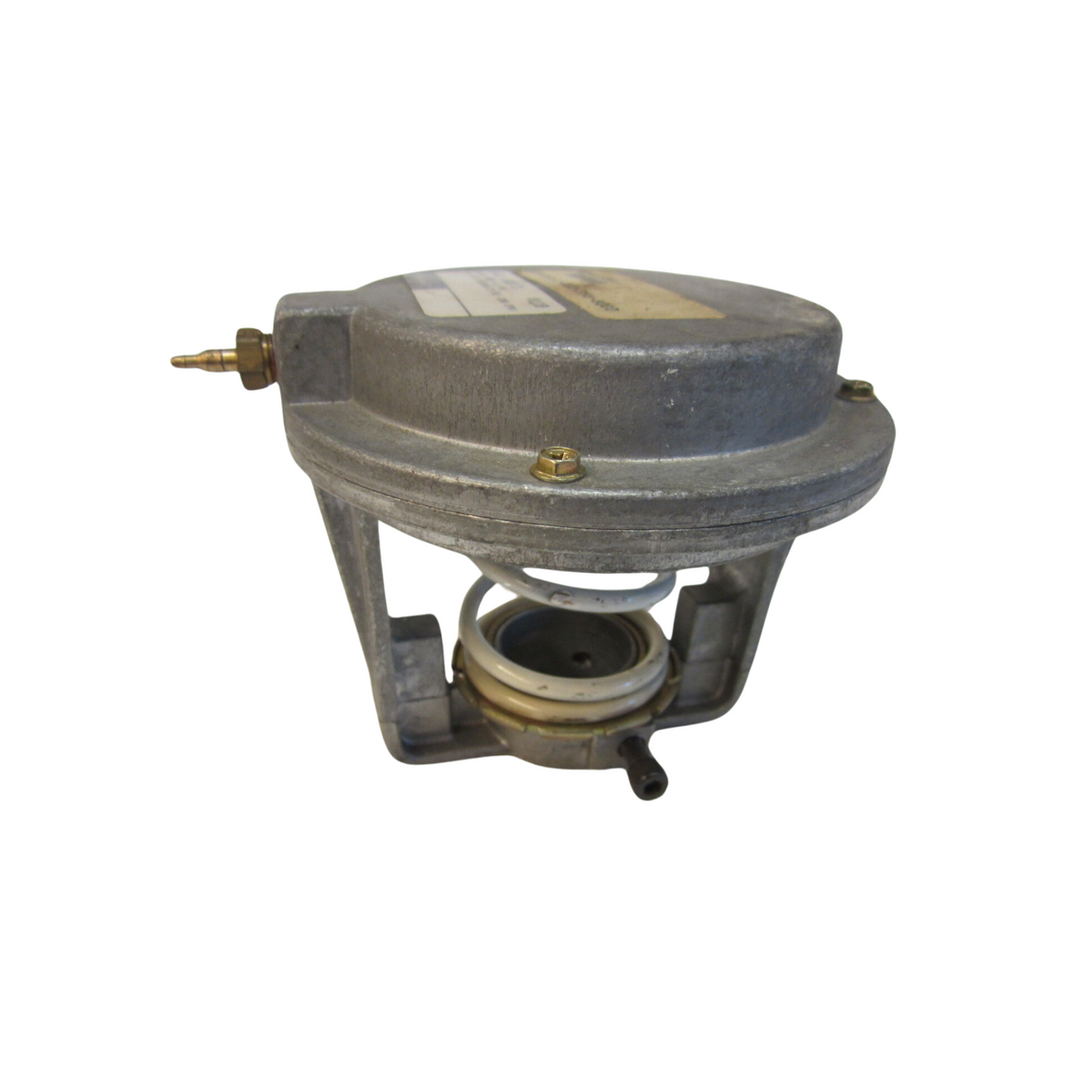 Honeywell MP953C1000 - Pneumatic Coil Valve Actuator, Direct Acting, 2-7 PSI Spring Range, 3/4" Stroke, Spring Return, Dual Barbed Fitting for 5/32" or 1/4" OD Plastic Tubing