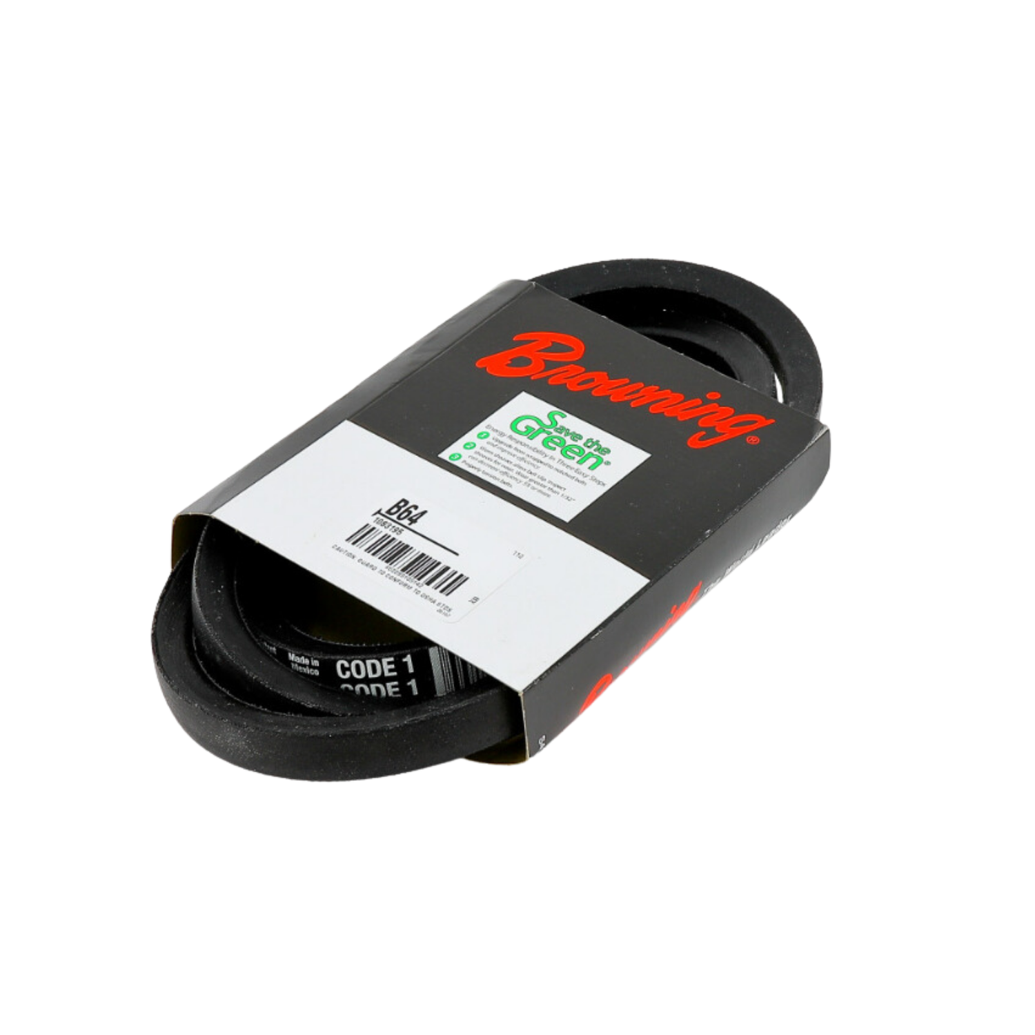 Browning B64 67" Outside Diameter, Neoprene, RMA, MPTA IP-20, B, Super Grip Belt