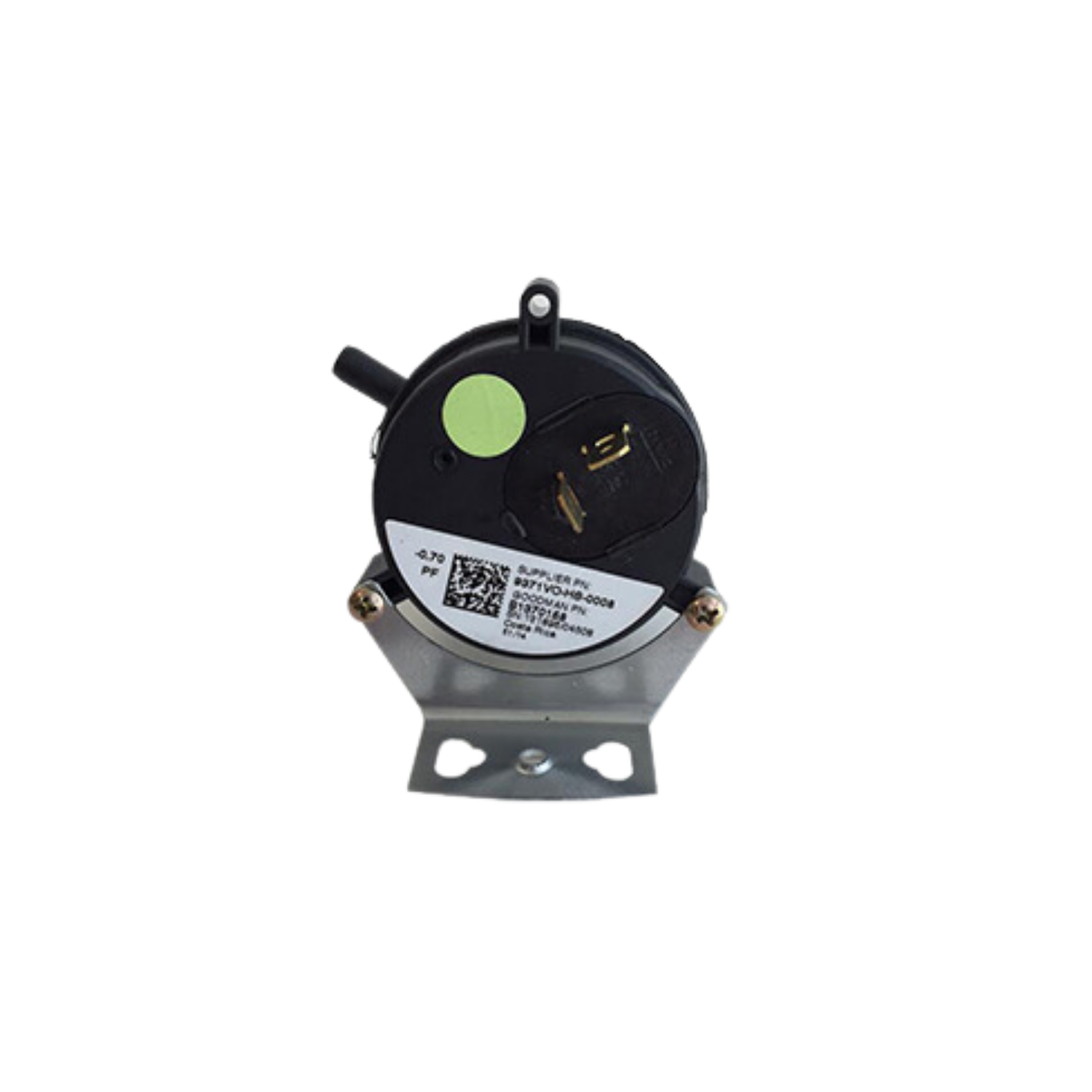 Goodman 0130F00505 -0.70 WC SPST Pressure Switch
