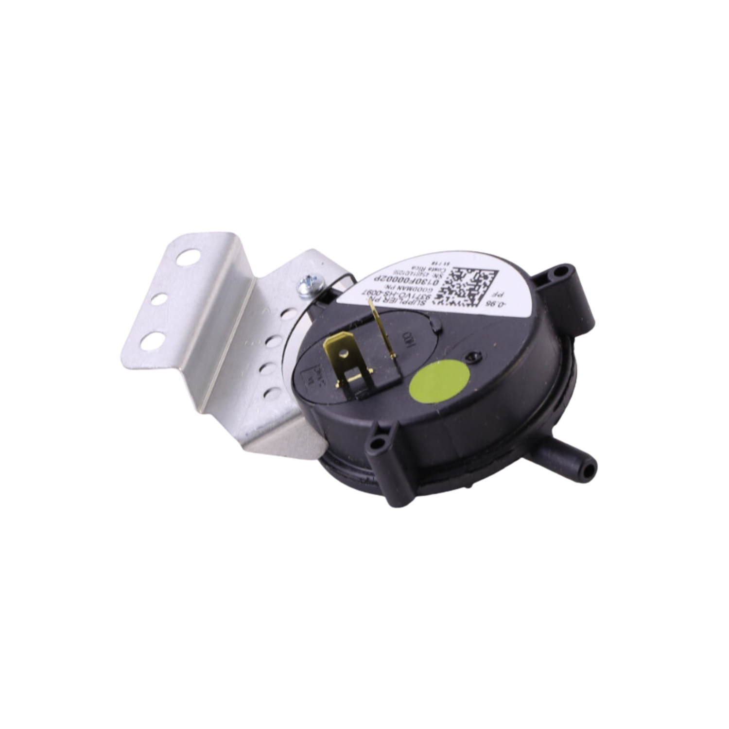 Goodman 0130F00002P -0.95" WC 1/4" SPST Pressure Switch