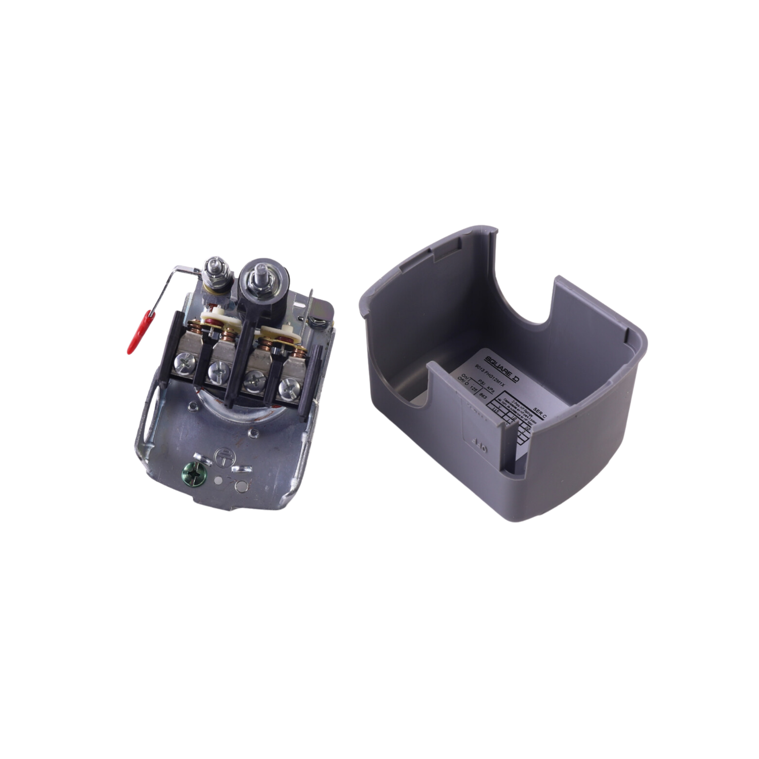 Schneider Electric (Square D) 9013FHG12J52M1X 40/100 Set Off, 20 PSI Fixed Differential, Adjustable C/O, Air Compressor Pressure Switch