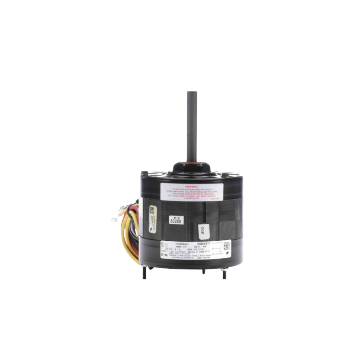 Regal Rexnord - Century Motors OMC6517 208-230 V 60 Hz 1075 RPM 1/5 HP Clockwise Motor