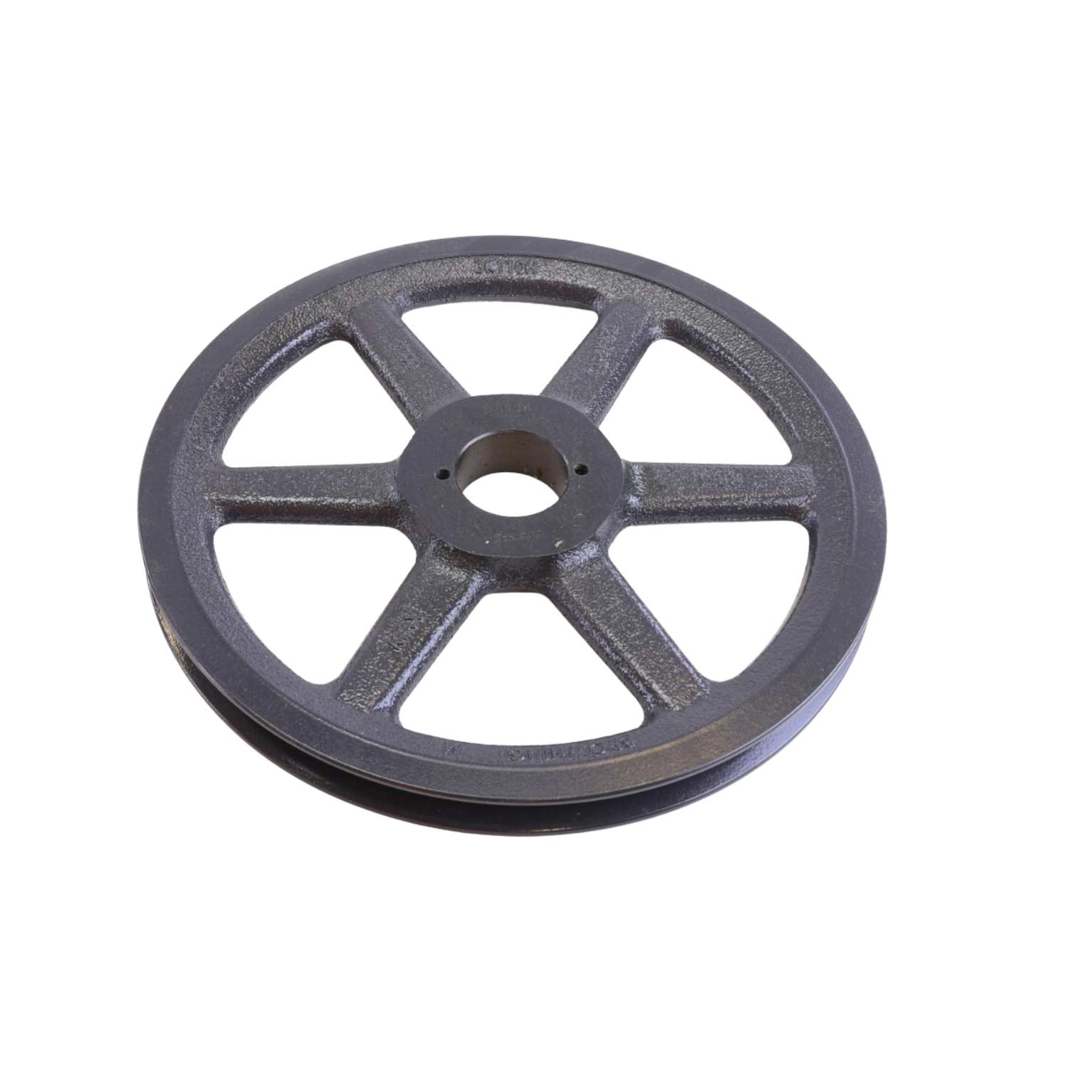 Browning BK110H 10.75" Outside Diameter, Single Groove BK Cast Iron, Sheave with 4L, 5L, A, and B Belts for H Series