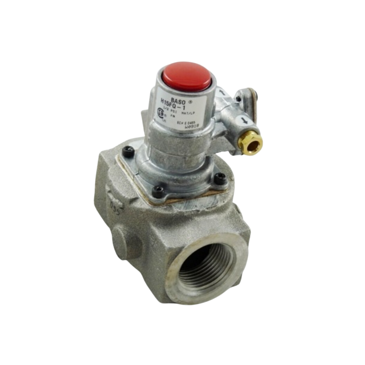 Baso H15FQ-1 1" NPT Connection Size, No Pressure Tap, Automatic Shut-Off, Pilot Gas Valve
