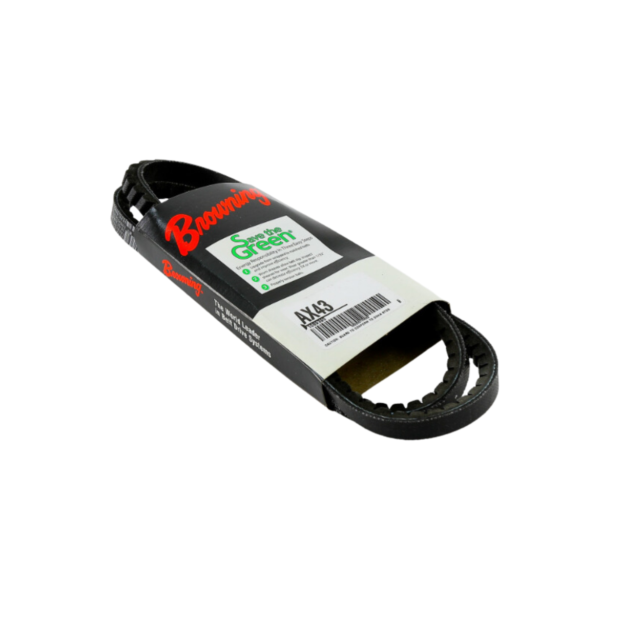 Browning AX43 45.2" Outside Diameter, EPDM, Water/Electrostatic, AX, Gripnotch Belt