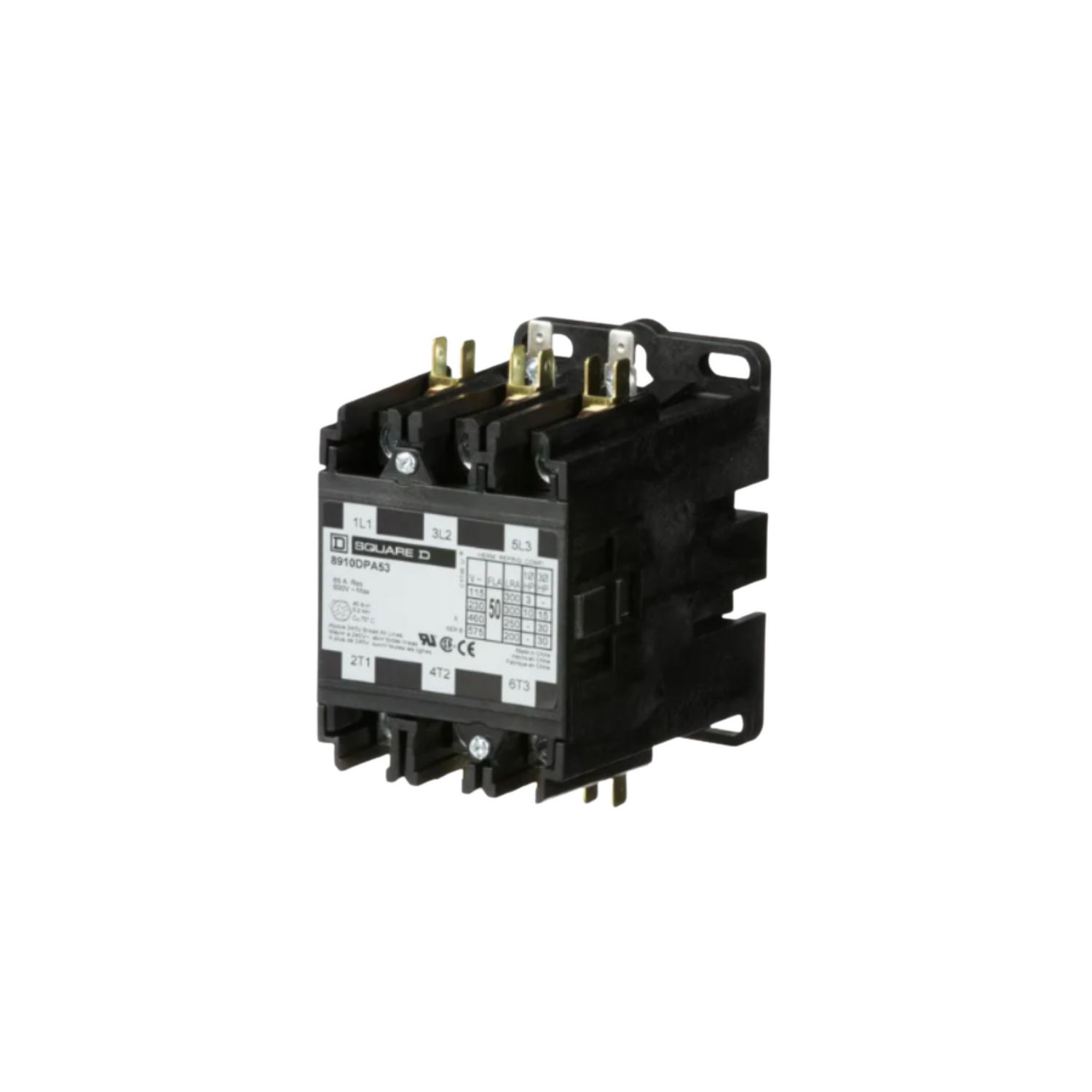 Schneider Electric (Square D) 8910DPA53V14 24 V 50 A 3-Pole Contactor