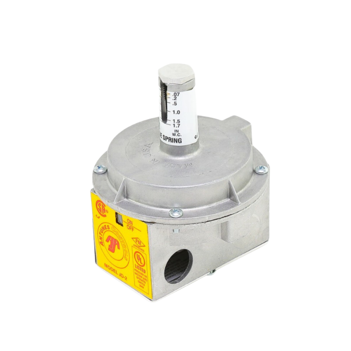 A.J. Antunes JD-2-BLUE 1/8" NPT, Auto-Reset, SPDT, Pressure Switch