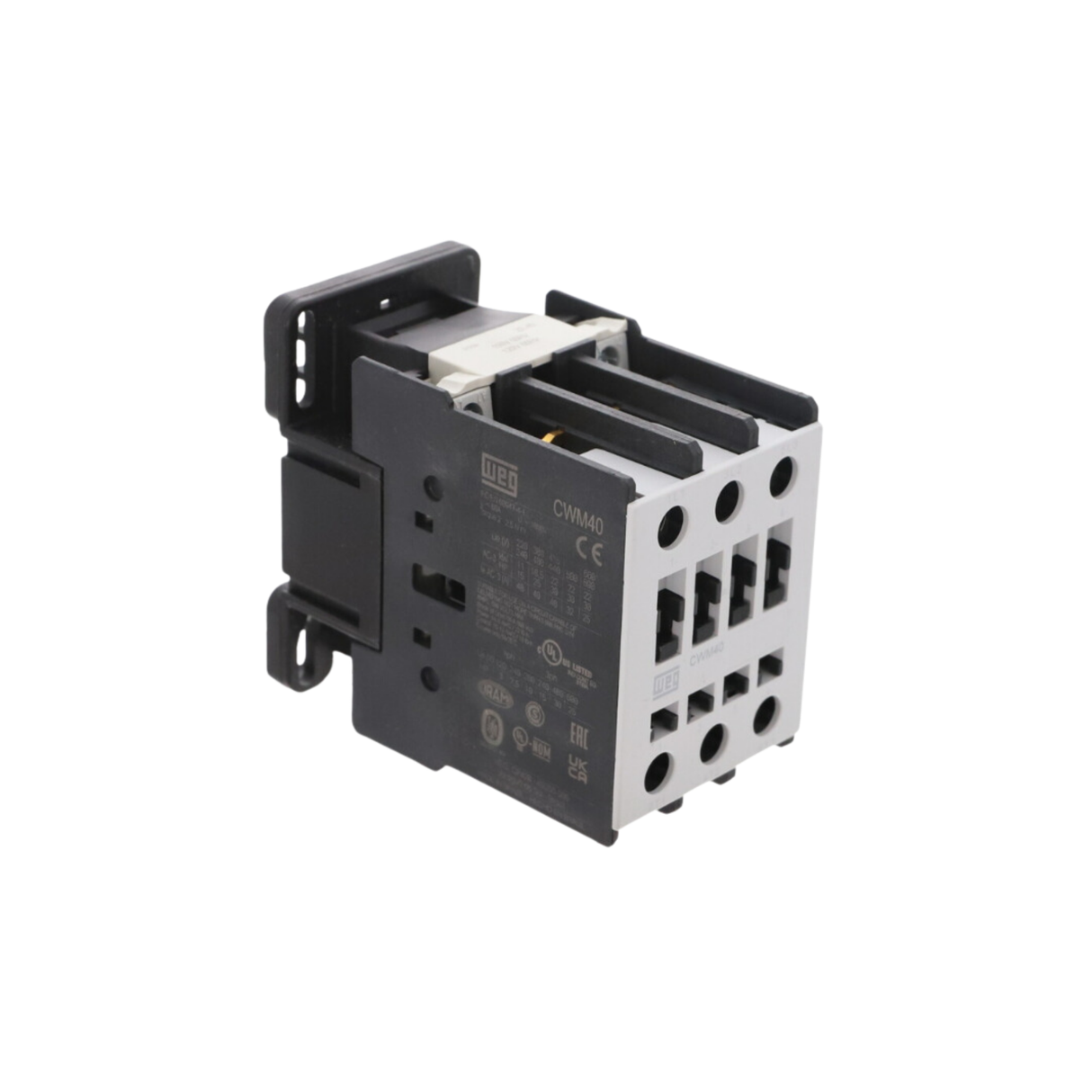 WEG Electric Corp CWM40-11-30V18 110-120 VAC 40 A Contactor