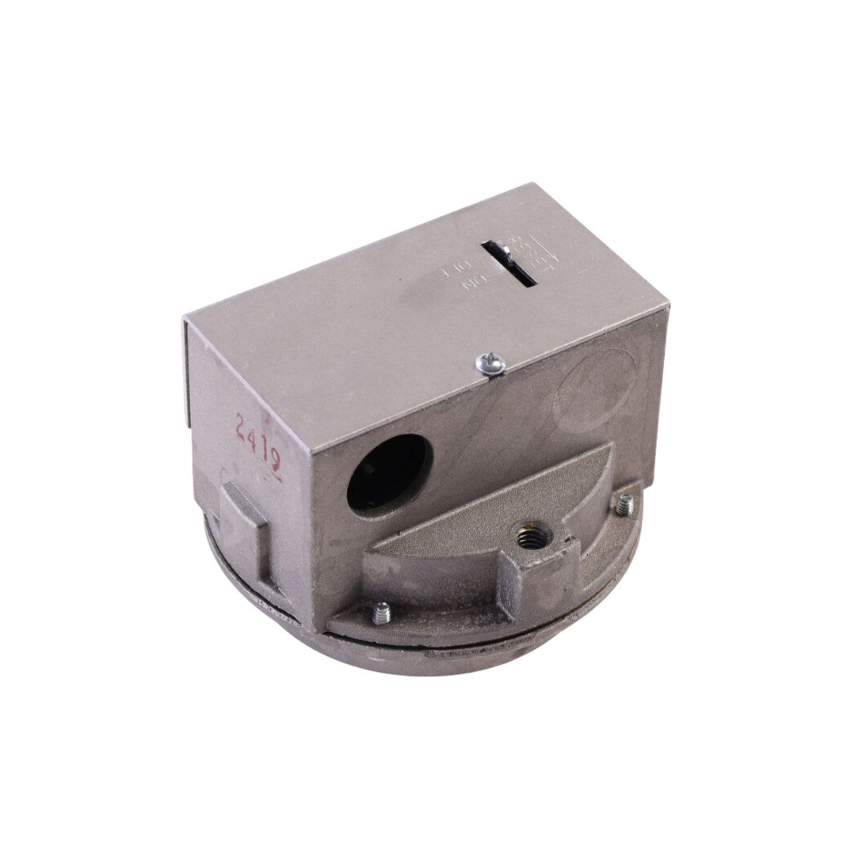 A.J. Antunes 803113102 1/4" NPT, 1/8" NPT Vent, Manual-Reset, SPDT, Low Gas Pressure Switch