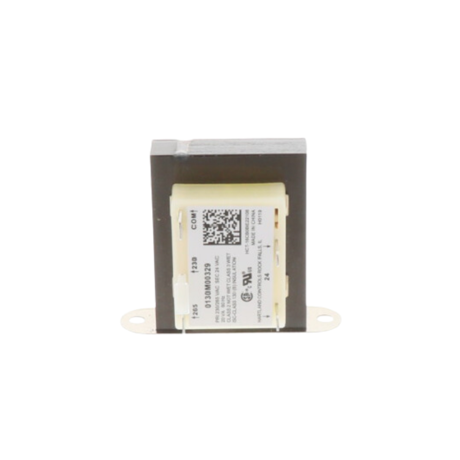 Goodman 0130M00329S Primary Voltage 230/265 V, Secondary Voltage 24 V @ 20 VA Transformer