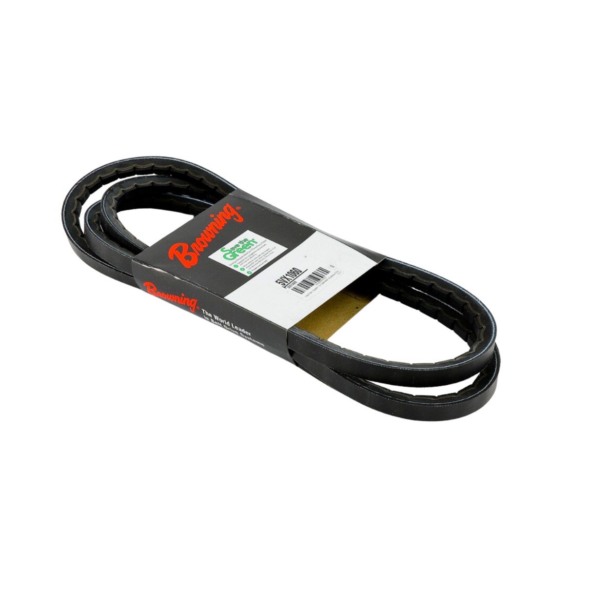 Browning 5VX1060 106" Outside Diameter, EPDM, RMA, MPTA IP-20, Oil Resistant, 5V, Notched 358, Grip Belt