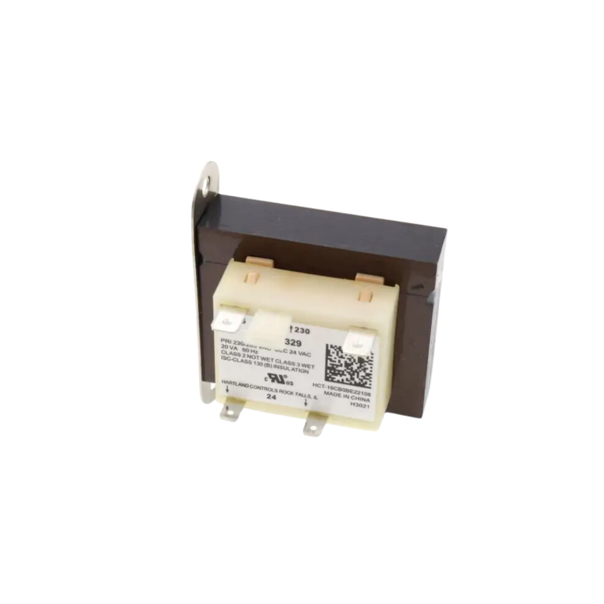 Goodman 0130M00329S Primary Voltage 230/265 V, Secondary Voltage 24 V @ 20 VA Transformer