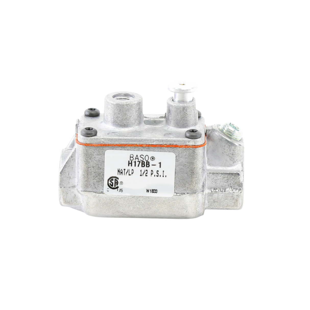 Baso H17BB-1 1/4" NPT Connection Size, Automatic Shut-Off, Pilot Gas Valve