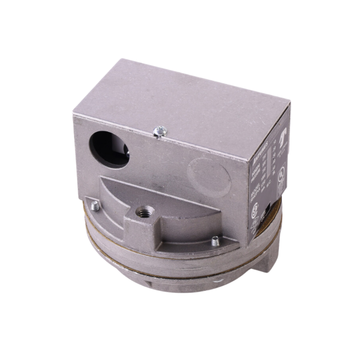 A.J. Antunes 803112803 1/4" NPT, 1/8" NPT Vent, Auto-Reset, SPDT, High Gas Pressure Switch