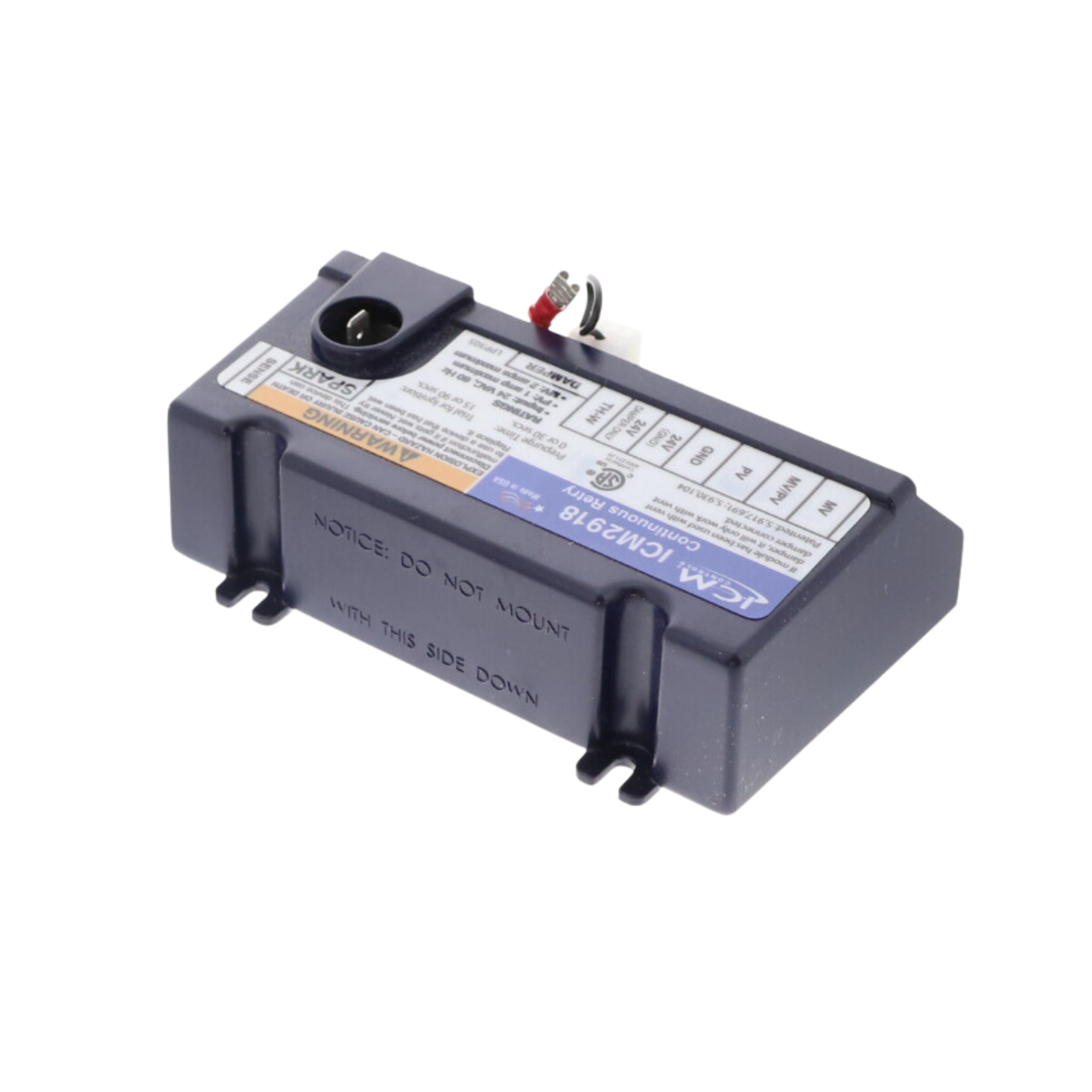 ICM Controls ICM2918 18-30 VAC @ 50/60 Hertz, Universal Intermittent Pilot Gas Ignition Control Module