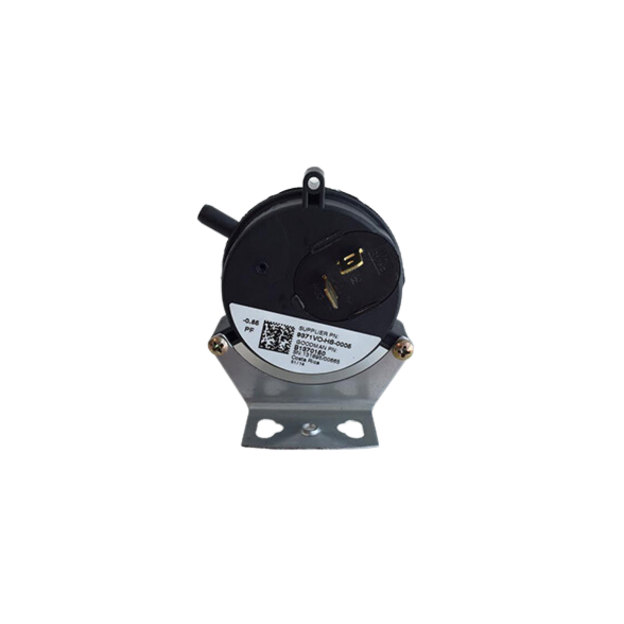Goodman B1370150 -0.85 PF SPST Pressure Switch