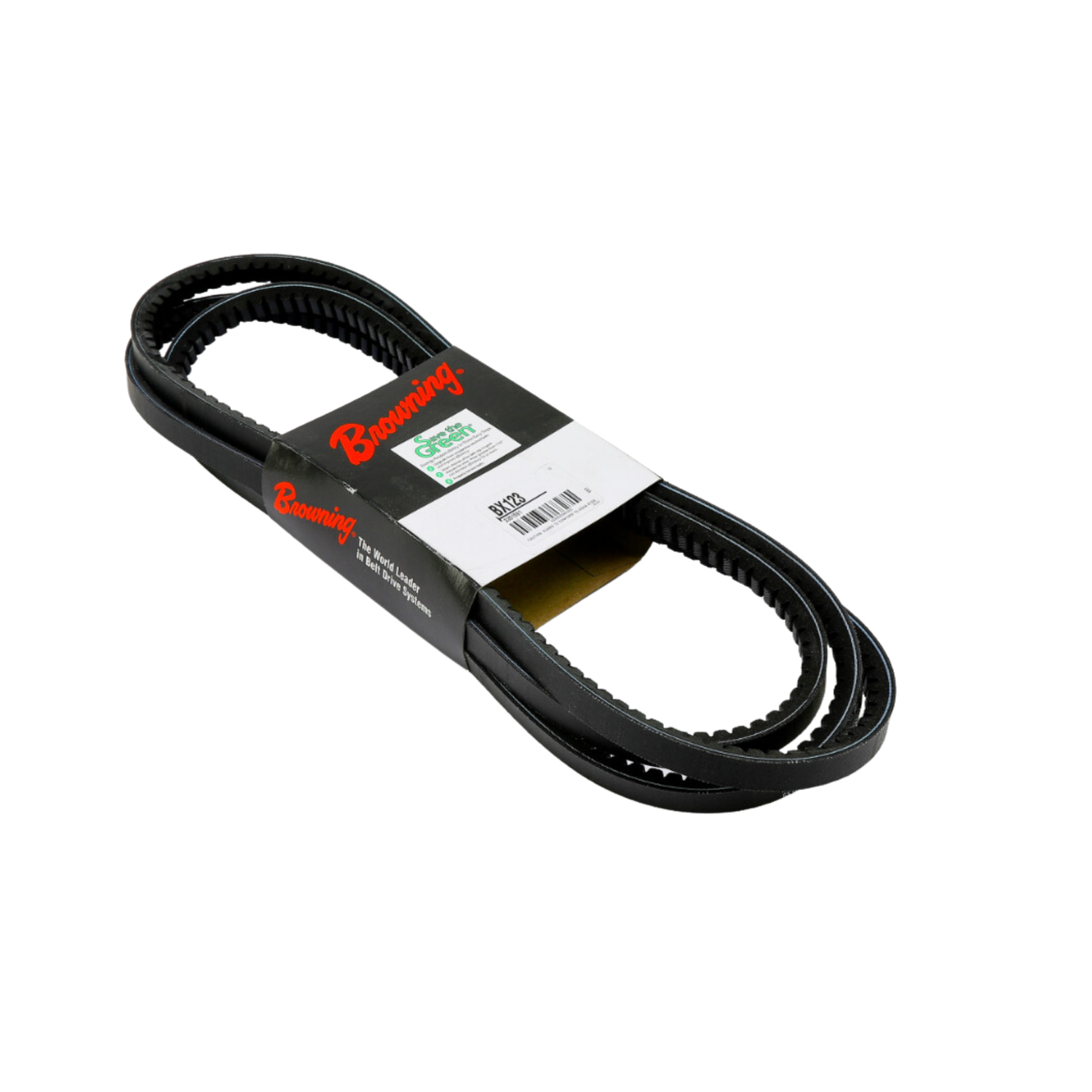 Browning BX123 126" Outside Diameter, EPDM, Water/Electrostatic, BX, Gripnotch Belt