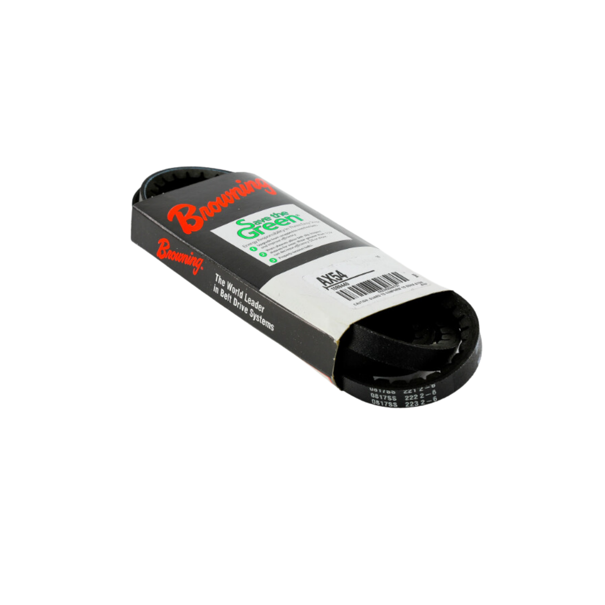 Browning AX54 56.2" Outside Diameter, EPDM, Water/Electrostatic, AX, Gripnotch Belt