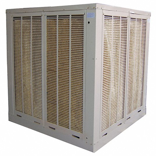 Champion 14/21-DD - Down-Discharge Evaporative Cooler Cabinet with 2 HP Motor - Complete Unit