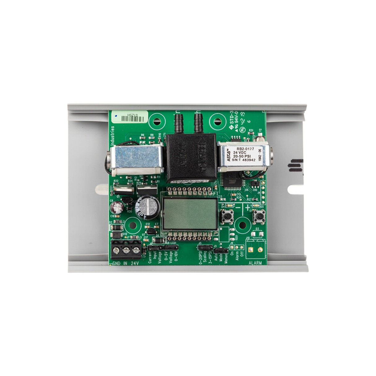 Veris Industries EP3331S2 Electropneumatic Transducer with Red and Green Indicator