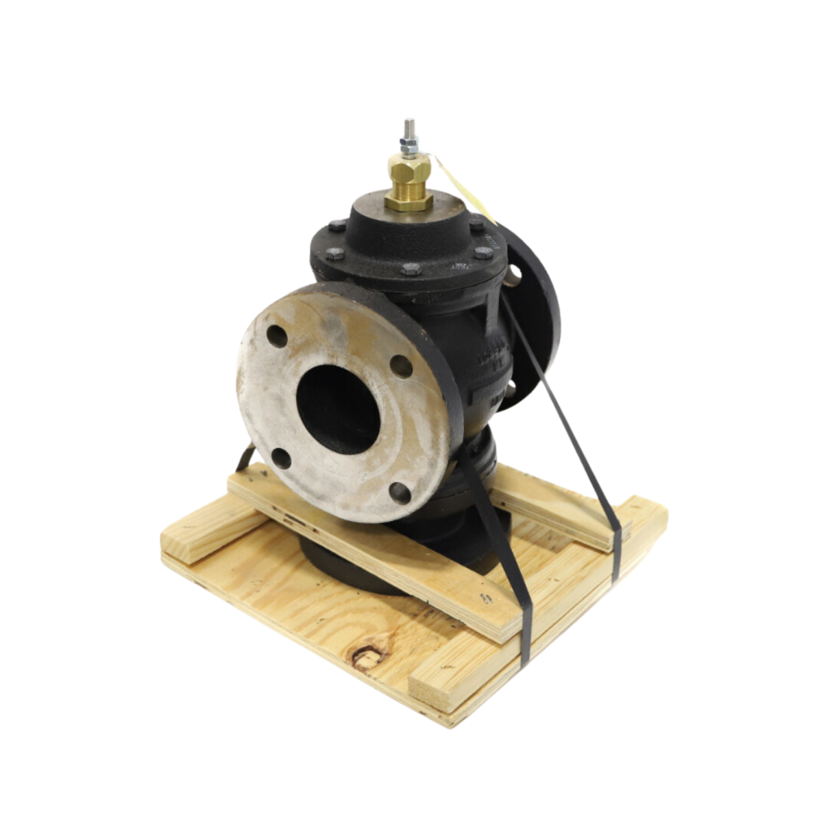 Johnson Controls VG2831UM 3 Way Mixing Flat-Faced Flange, ANSI Class 125, Modified Linear Flow, Globe, Valve with 3/8" Threaded Stem