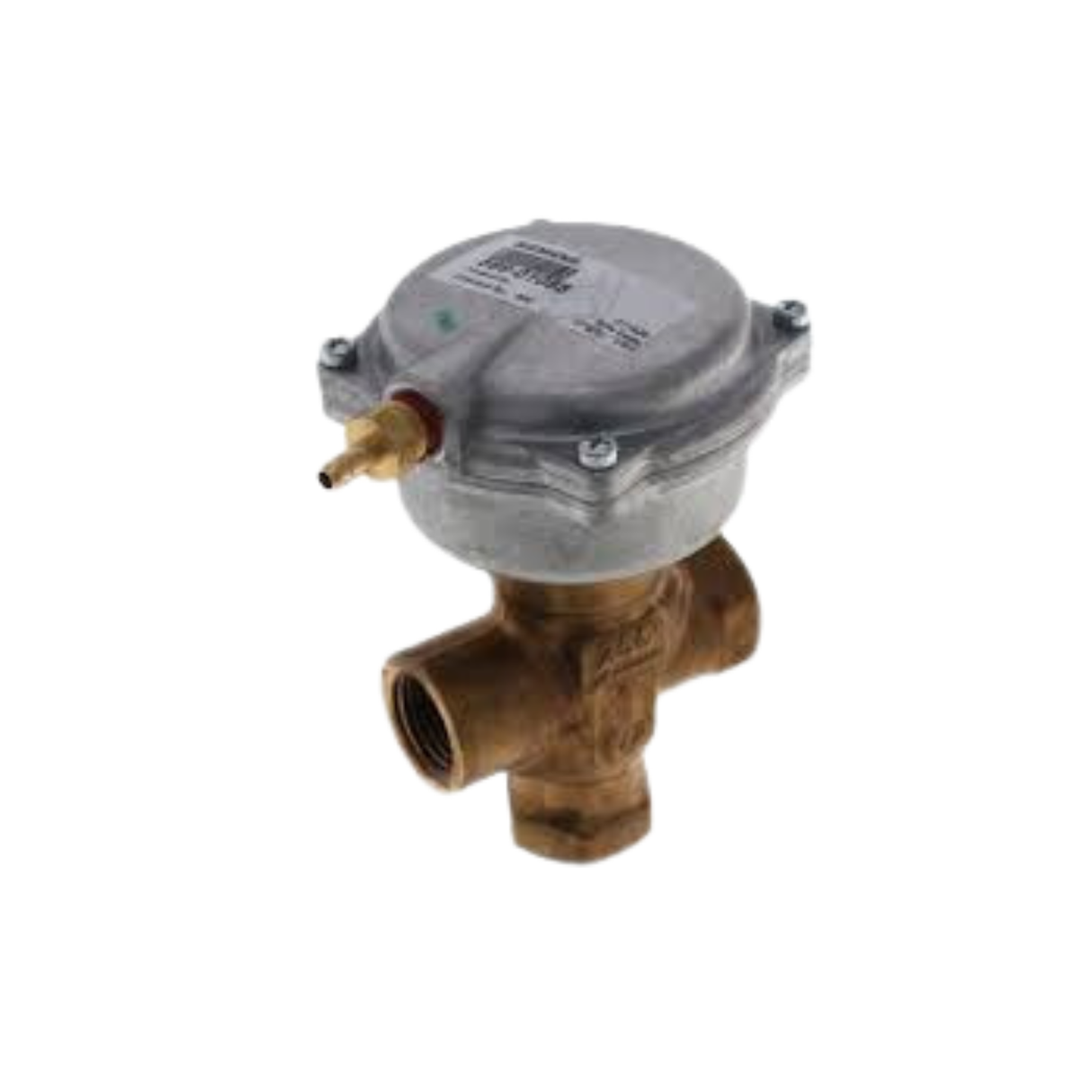 Siemens Building Technology 257-02069B 1/2" NPT 3-Way Mixing Brass Control Valve