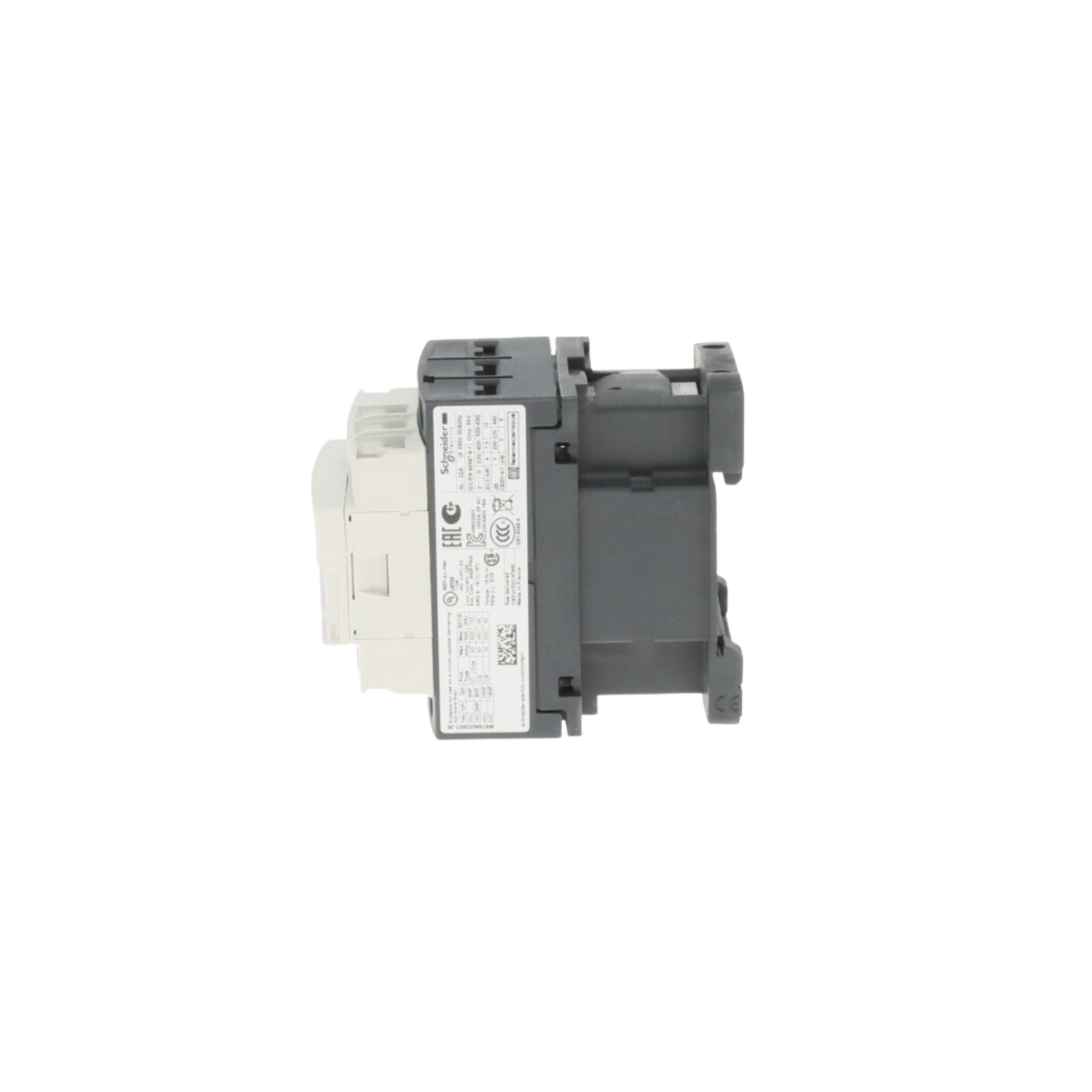 Schneider Electric (Square D) LC1D18LE7 Non-Reversing Type with Screw Terminals, 208VAC Coil, 3 Pole, 18A, Electrical Contactor