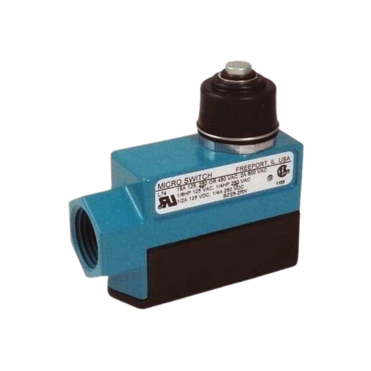 Honeywell BZE6-2RN Limit Switch, Medium Duty Enclosed Compact, Plunger SPDT, Seal Boot