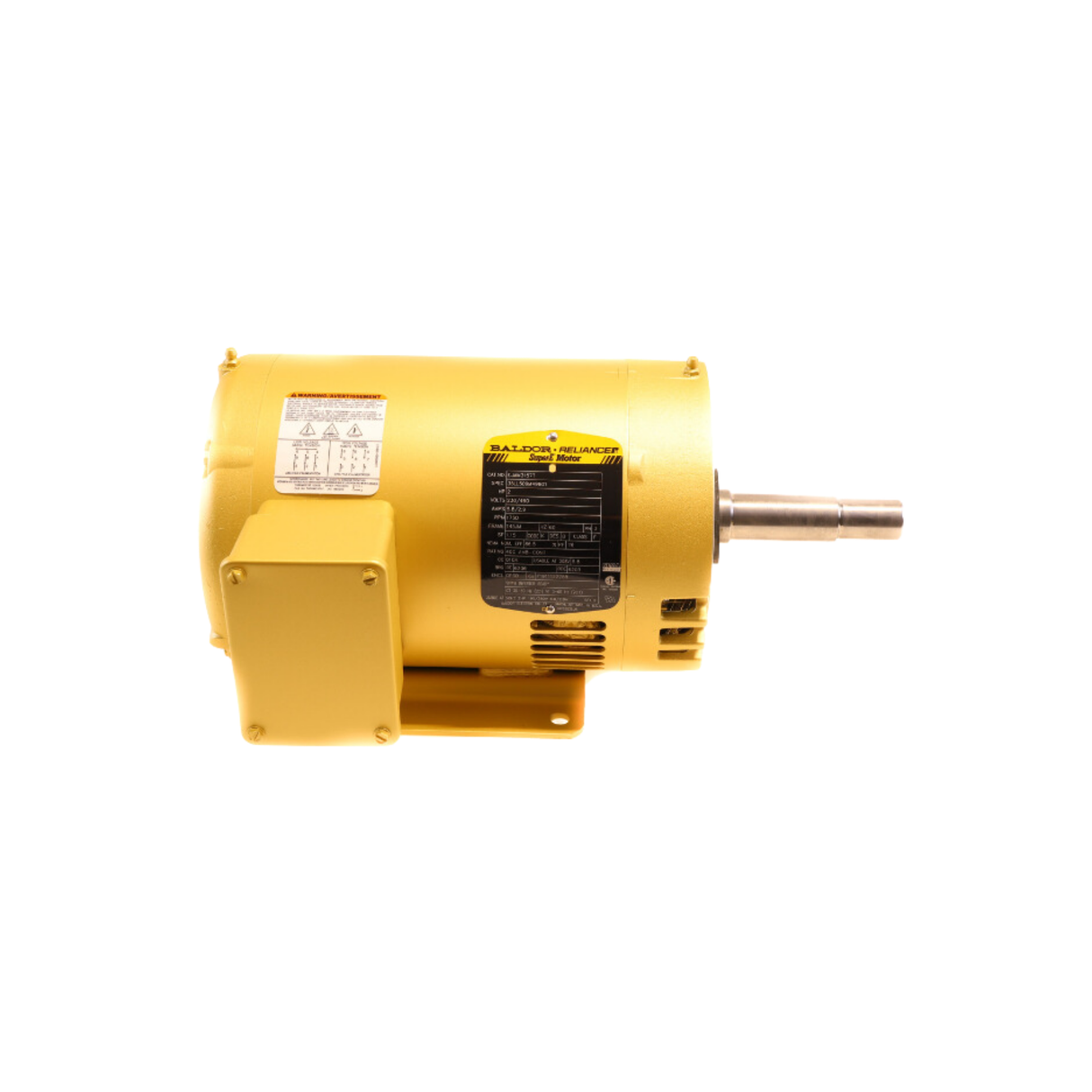 Baldor Motor EJMM3157T 230/460 V 5.8/5.6/2.8 A 1755 RPM 2 HP Reversible Motor