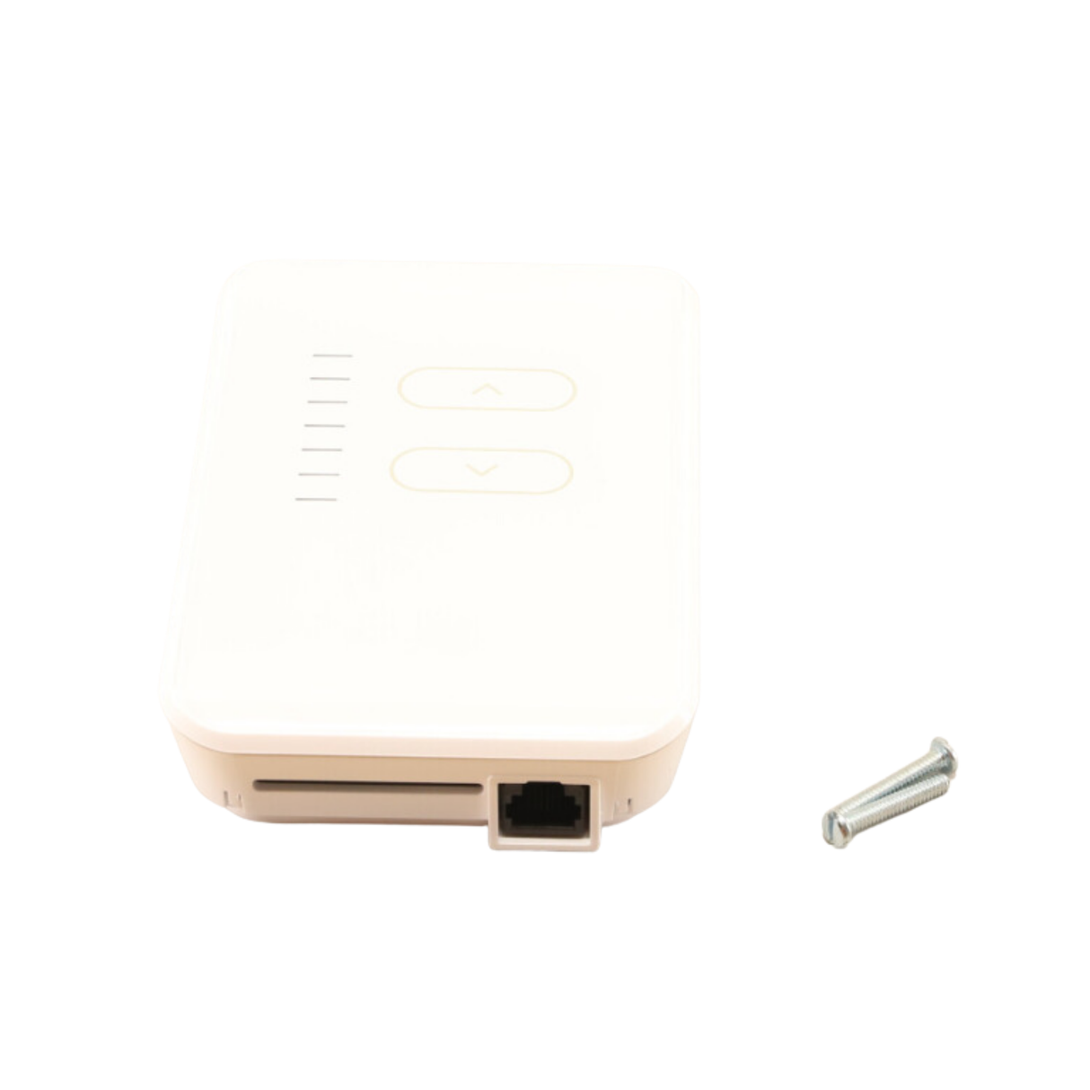 Johnson Controls NSB8BTN141-0 9.8VDC to 16.5VDC Supply Voltage, Temperature Sensor with Johnson Controls Logo, Plastic White Enclosure