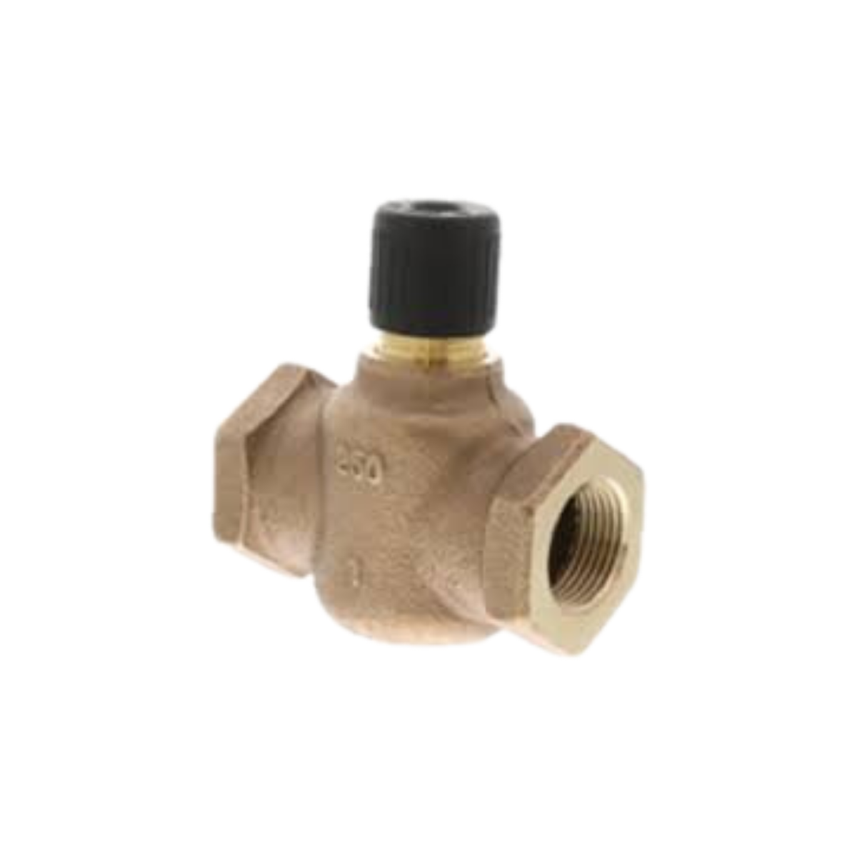 Siemens Building Technology 599-02046 1" NPT 10 Cv 2-Way Normally Open Brass Valve