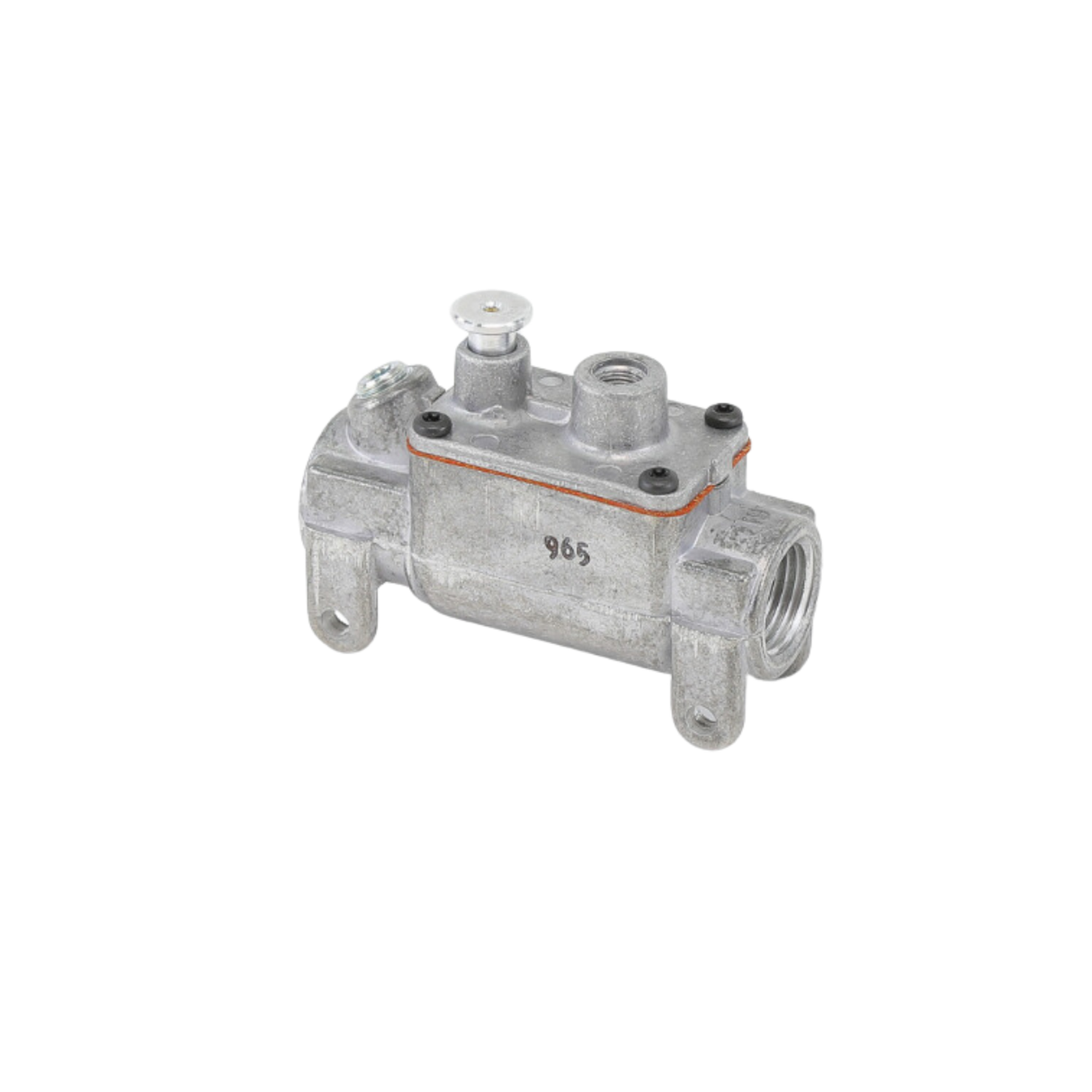 Baso H17DB-5 1/2" NPT Connection Size, Natural and LP Gas up to 0.5 PSI with 1/8-27" NPT Pilot Tap over Outlet and High Temperature, Automatic Shut-Off, Pilot Gas Valve