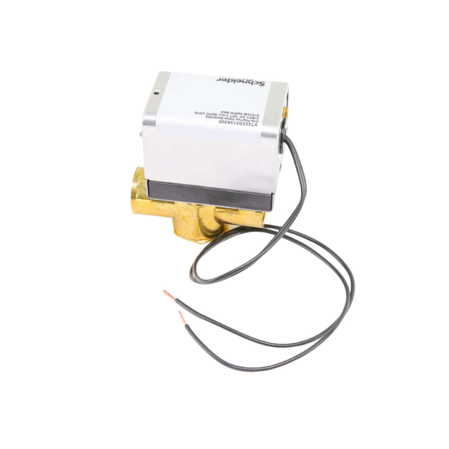 Schneider Electric (Erie) VT2323G13A020 3/4" NPT, 24VAC, 2 Way, 3.5 Cv, 2 Position, Spring Return, Normally Closed, Zone, Valve