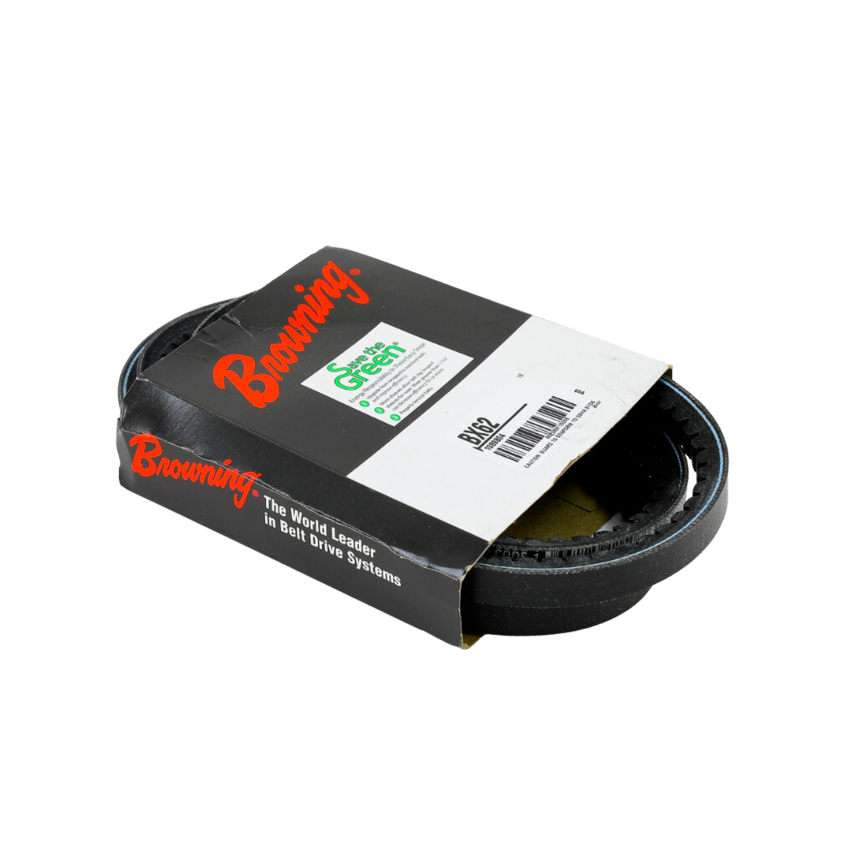 Browning BX62 65" Outside Diameter, EPDM, BX, Gripnotch Belt