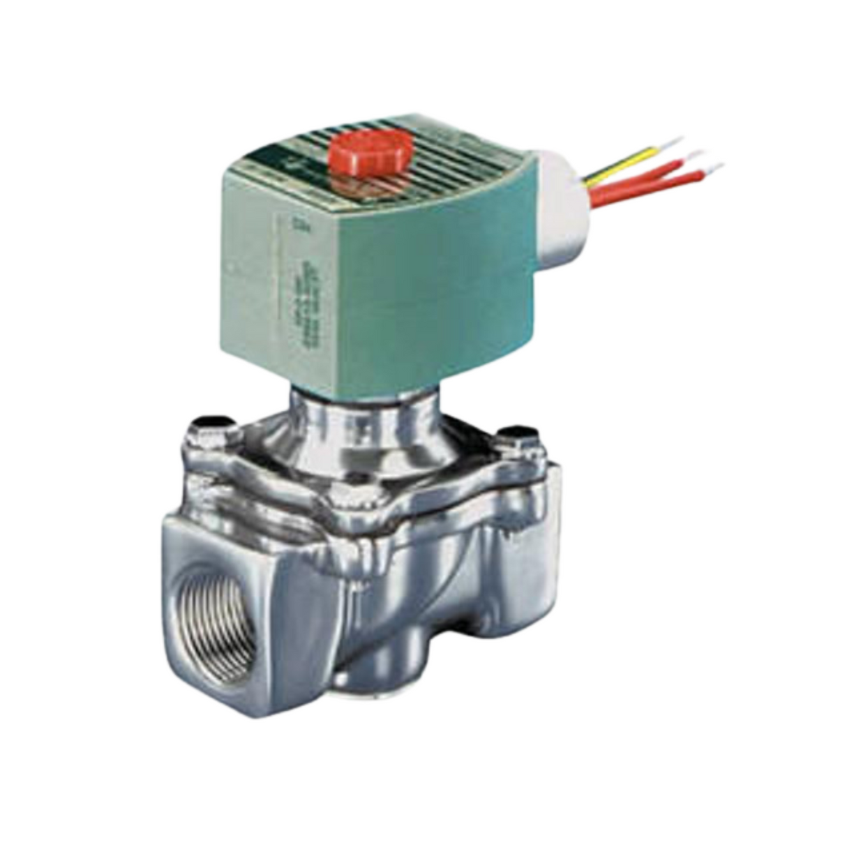 ASCO 8040H8- 120/60 110/50 3/8" 2 Way N.C. Gas Solenoid Blocking Valve