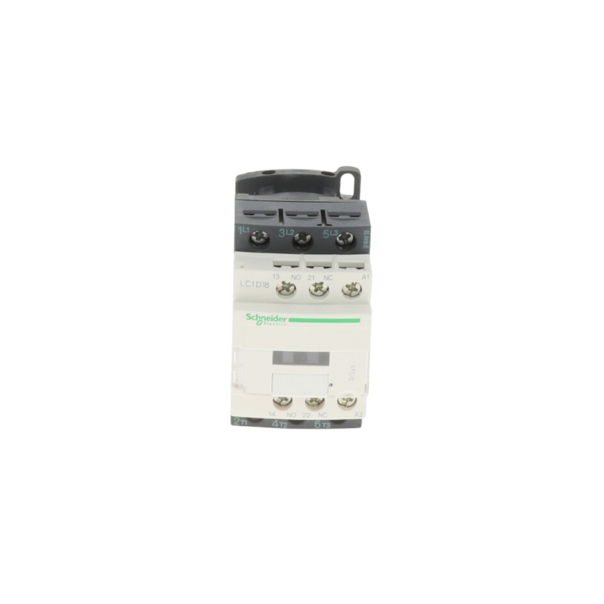 Schneider Electric (Square D) LC1D18LE7 Non-Reversing Type with Screw Terminals, 208VAC Coil, 3 Pole, 18A, Electrical Contactor