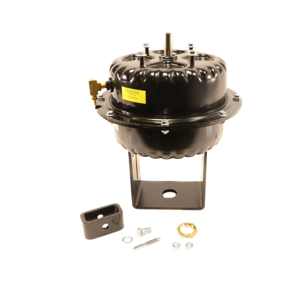 Johnson Controls MP843E001F 1/4" Outside Diameter Barbed Fitting, Spring Return Stem Up, Pneumatic Valve Actuator with Mounting Kit