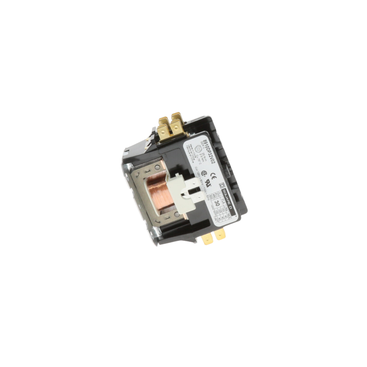 Schneider Electric (Square D) 8910DP32V02 120V, 30A, 2 Pole, Contactor