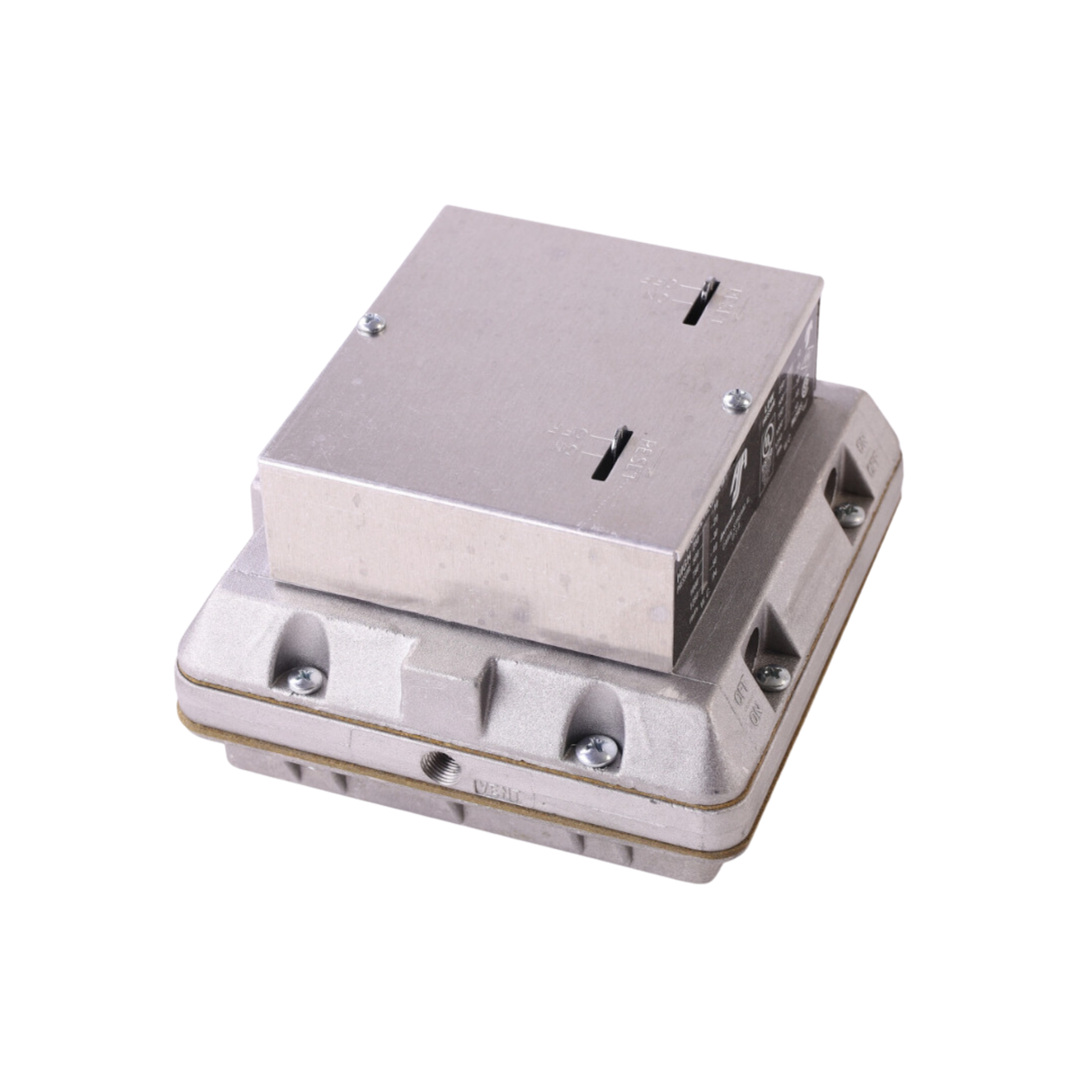 A.J. Antunes 804111709 1/8" NPT, 3/8" NPT, 1/8" NPT Vent, Manual-Reset, 2-SPDT, High and Low Gas Pressure Switch