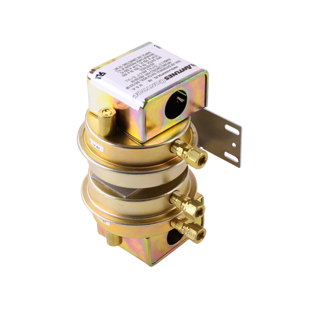 A.J. Antunes 8021200198 1/4" NPT, SPDT, Dual Air Differential Pressure Switch