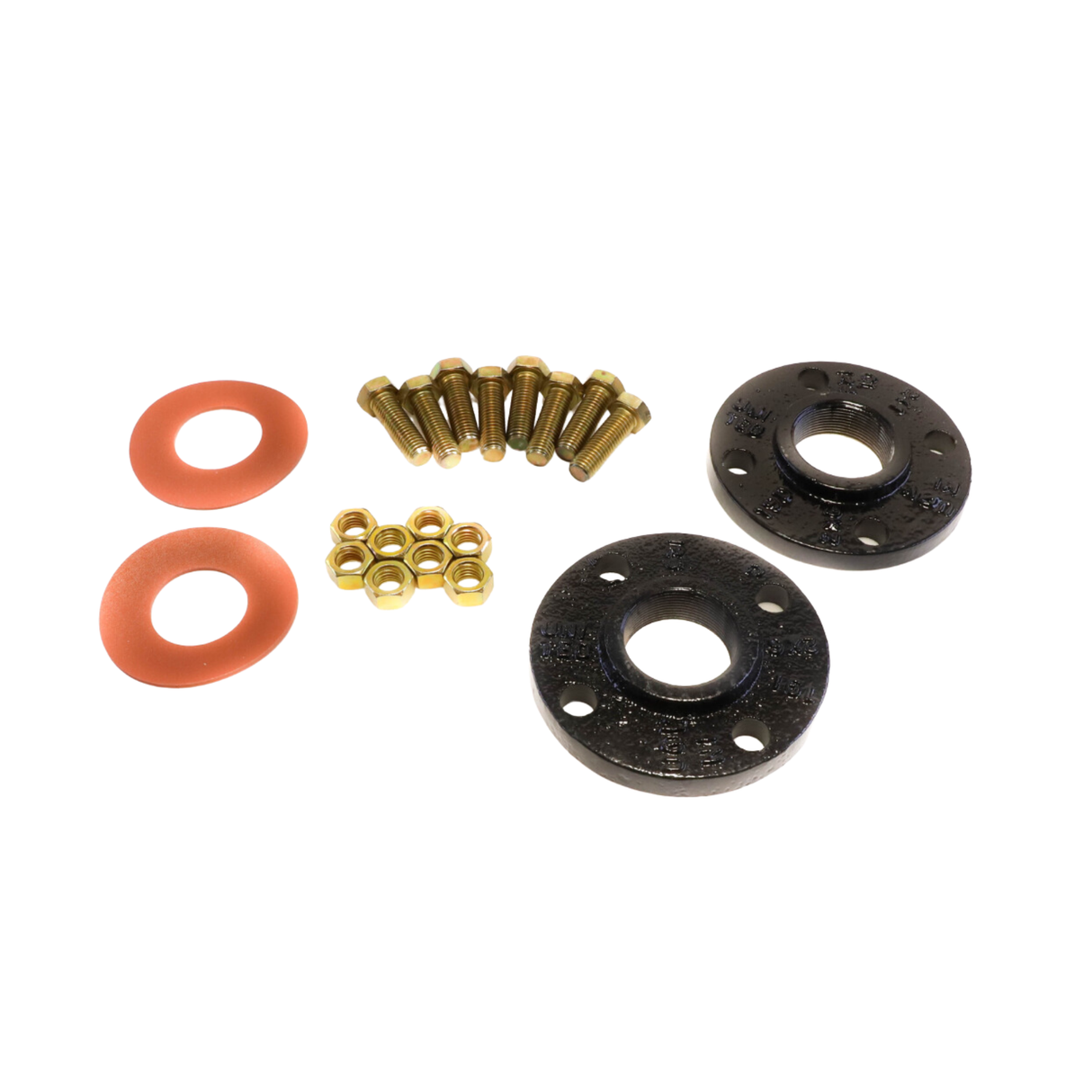 Johnson Controls KIT14A-613 2", Cast Iron, Companion Flange Kit for Commercial V43, V46 and V47 Series