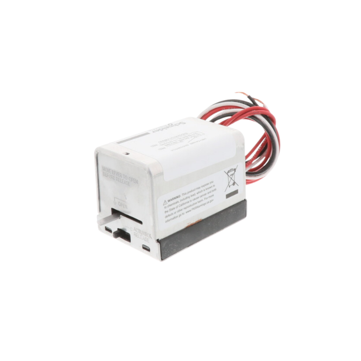 Schneider Electric (Erie) AG13B02A 120VAC, 2 Position, Spring Return, Normally Closed, Actuator with 18" Wire Leads, and End Switch