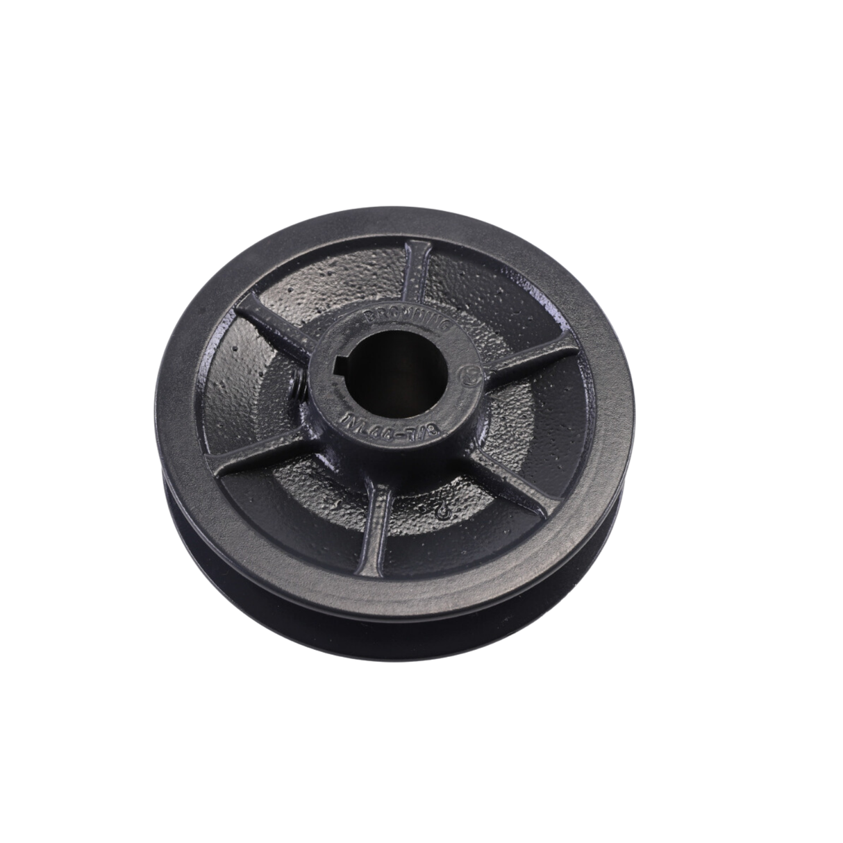 Browning 1VL44X7/8 CLEAR PK 7/8" Bore Diameter, 4.15" Outside Diameter, Single Groove VL Cast Iron, Sheave with 3L, 4L, A, AX, 5L, B, and BX Belts