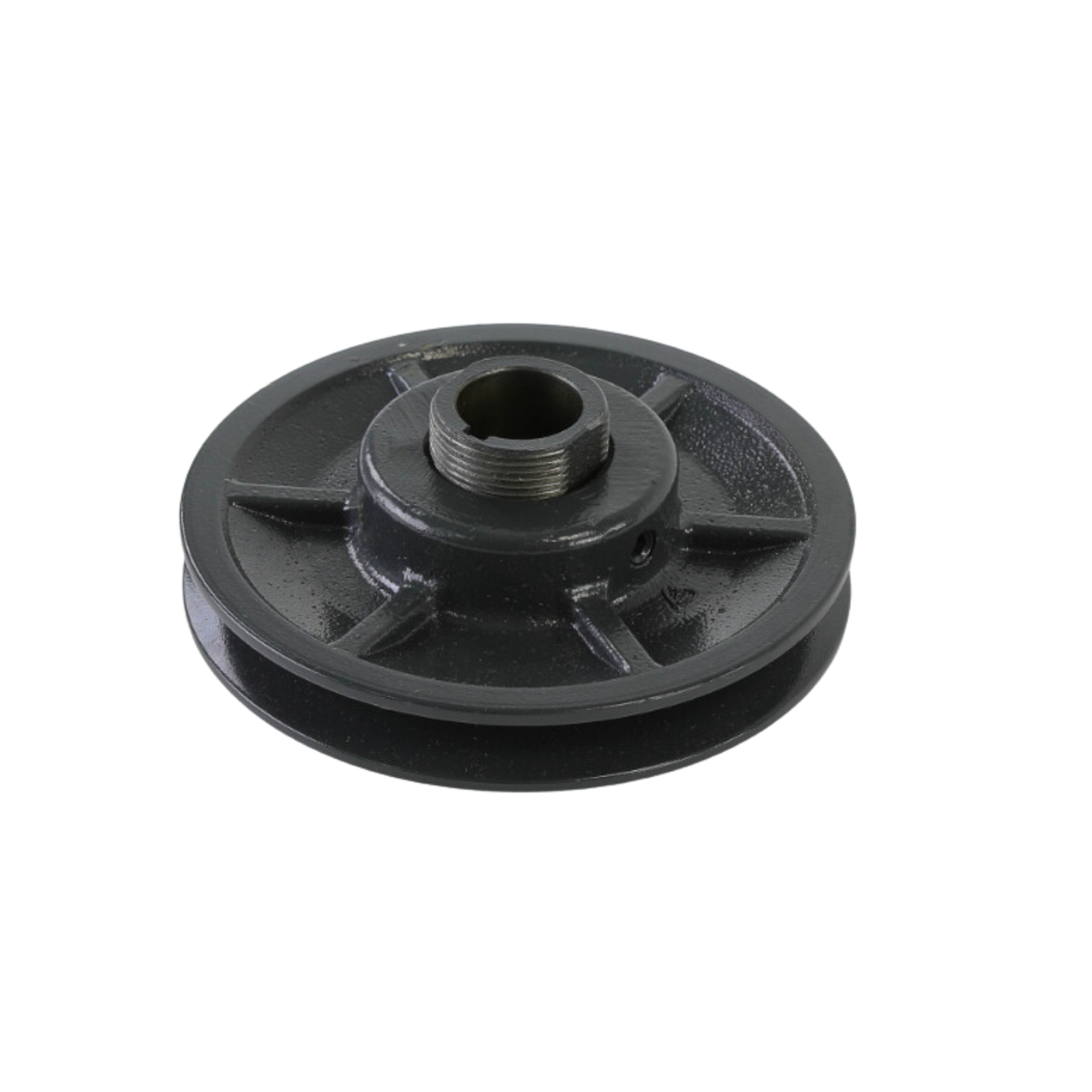 Browning 1VM50X7/8 7/8" Bore Diameter, 4.75" Outside Diameter, Single Groove VM Cast Iron, Sheave with 3L, 4L, A, AX, 5L, B, and BX Belts