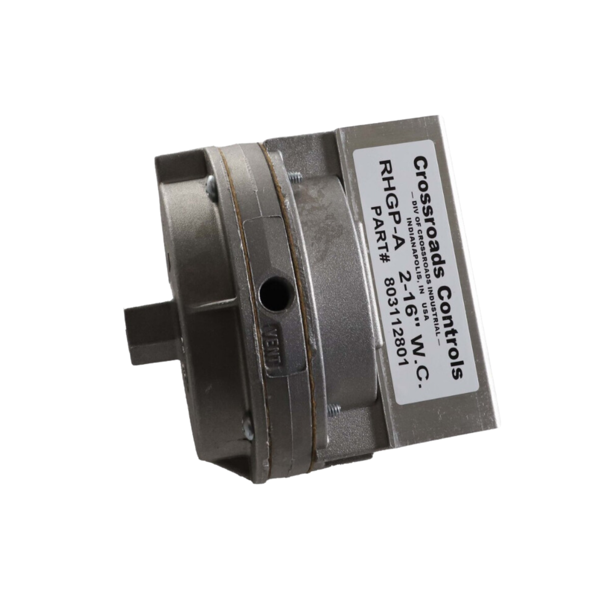 A.J. Antunes 803112801 1/4" NPT, 1/8" NPT Vent, Auto-Reset, SPDT, High Gas Pressure Switch