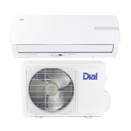 Dial Manufacturing 80250 - 12,000BTU, 21 SEER2, 230V Single Zone, Wall Mounted Indoor Unit - Mini-Split System (Call for Sizing)