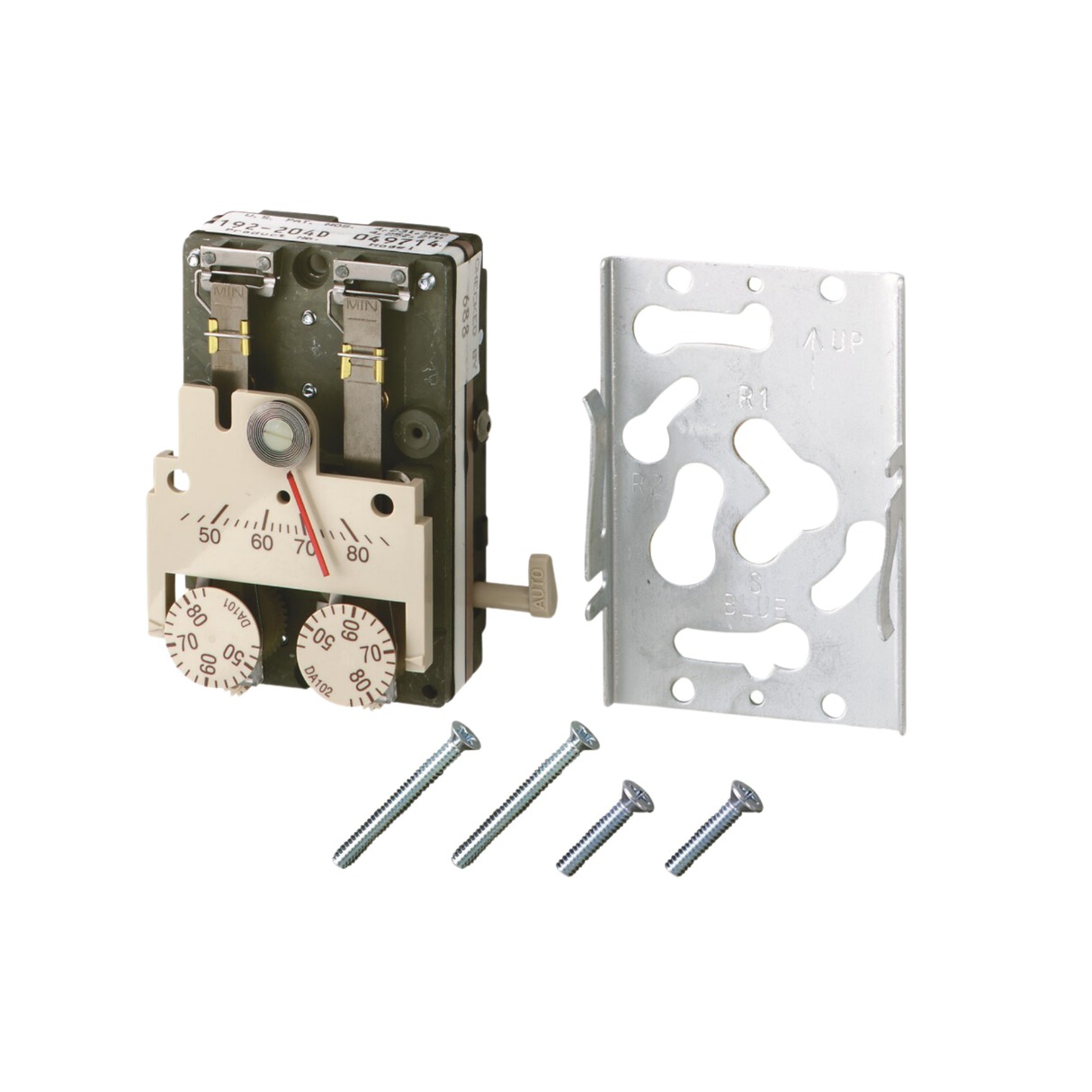 Siemens Building Technology 192-205 55-85 Degree Fahrenheit, Pneumatic Room Temperature Thermostat