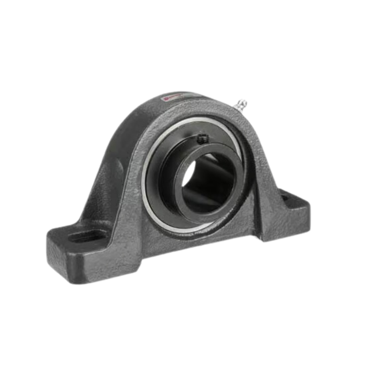 Browning VPS-224 AH 1 1/2" Bore Diameter, Standard Duty Air Handling Cast Iron Pillow Block, 7340 lbf Load Capacity, Mounted Ball Bearing with Setscrew